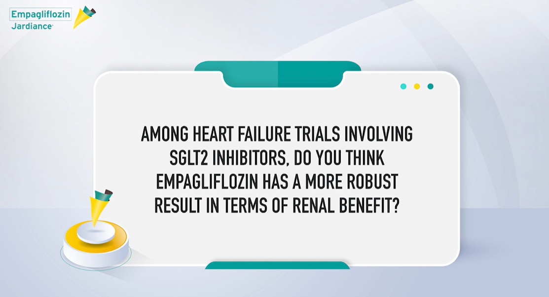 JRDHF||Empagliflozin's robust renal data in the full spectrum of HF