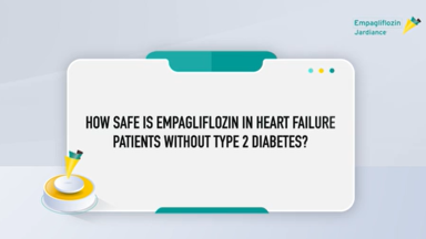 Empagliflozin (JARDIANCE) is safe for HF patients without T2D