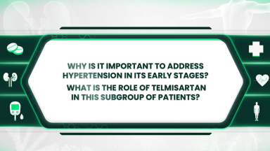 Why is it important to address hypertension in its early stages? What is the role of telmisartan in this subgroup of patients? By Prof. Thomas Unger